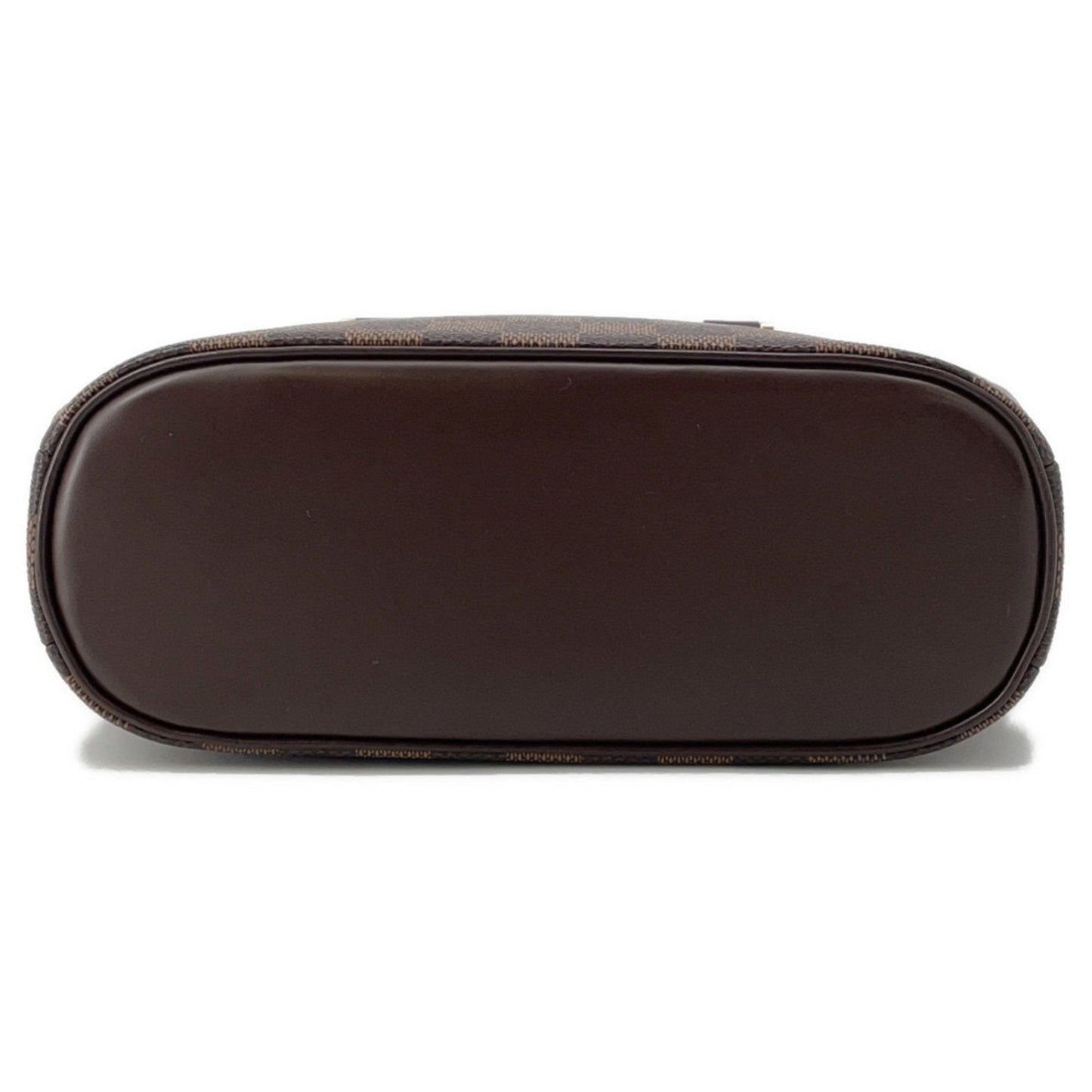 Louis Vuitton Brown Red Color Damier Canvas Handbag (Pre-Owned)