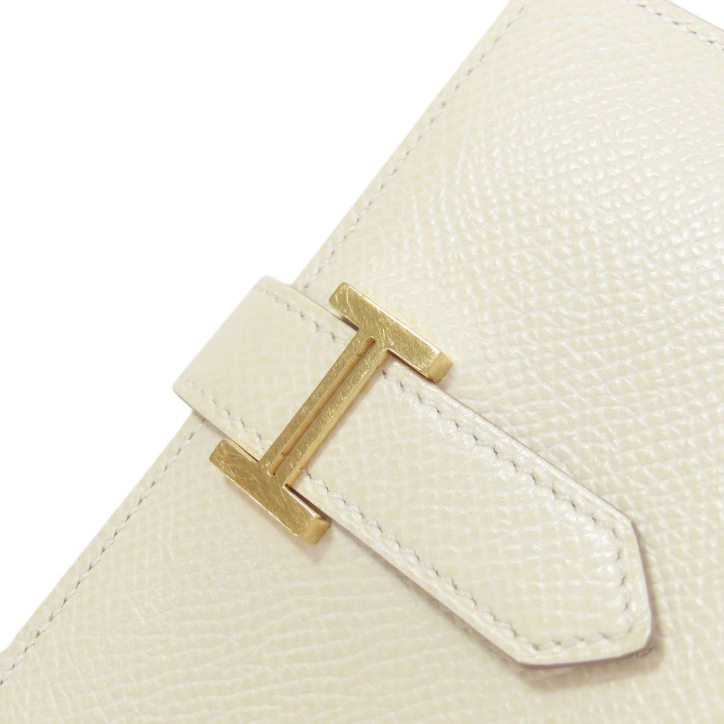 Hermes Ivory Epsom Leather Wallet (Bi-Fold) (Pre-Owned)