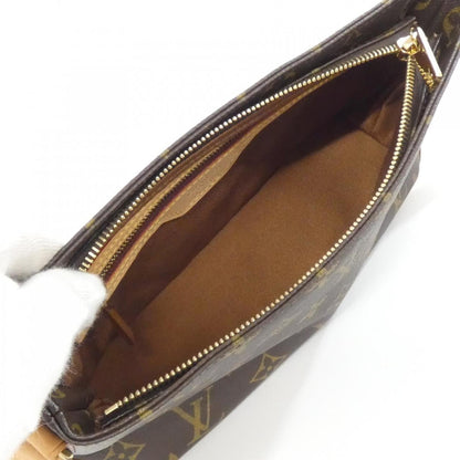 Louis Vuitton Marron Coated Canvas Shoulder Bag (Pre-Owned)