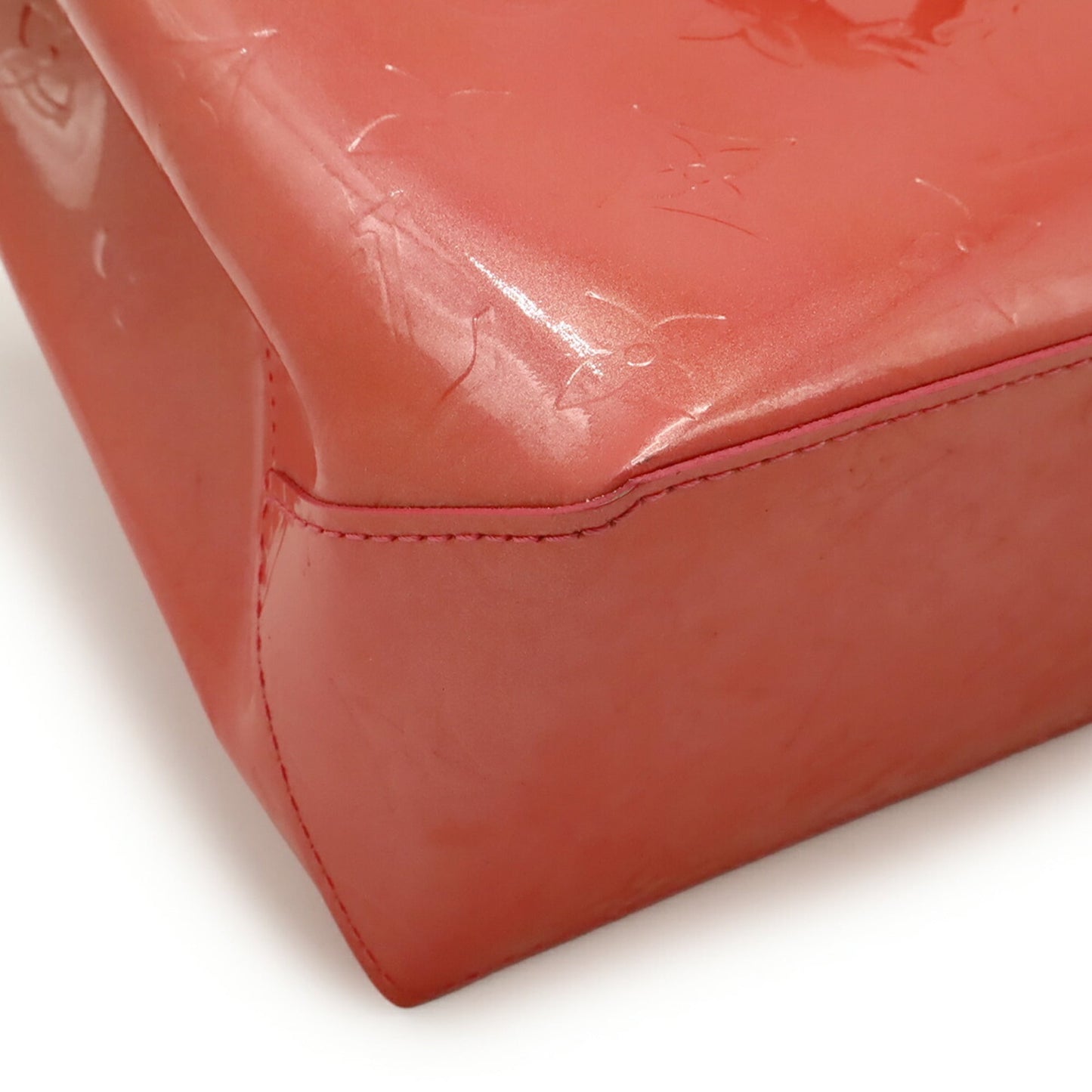 Louis Vuitton Monogram Vernis Framboise Handbag Tote Bag (Pre-Owned)