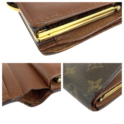 Louis Vuitton Brown Pvc Wallet (Bi-Fold) (Pre-Owned)