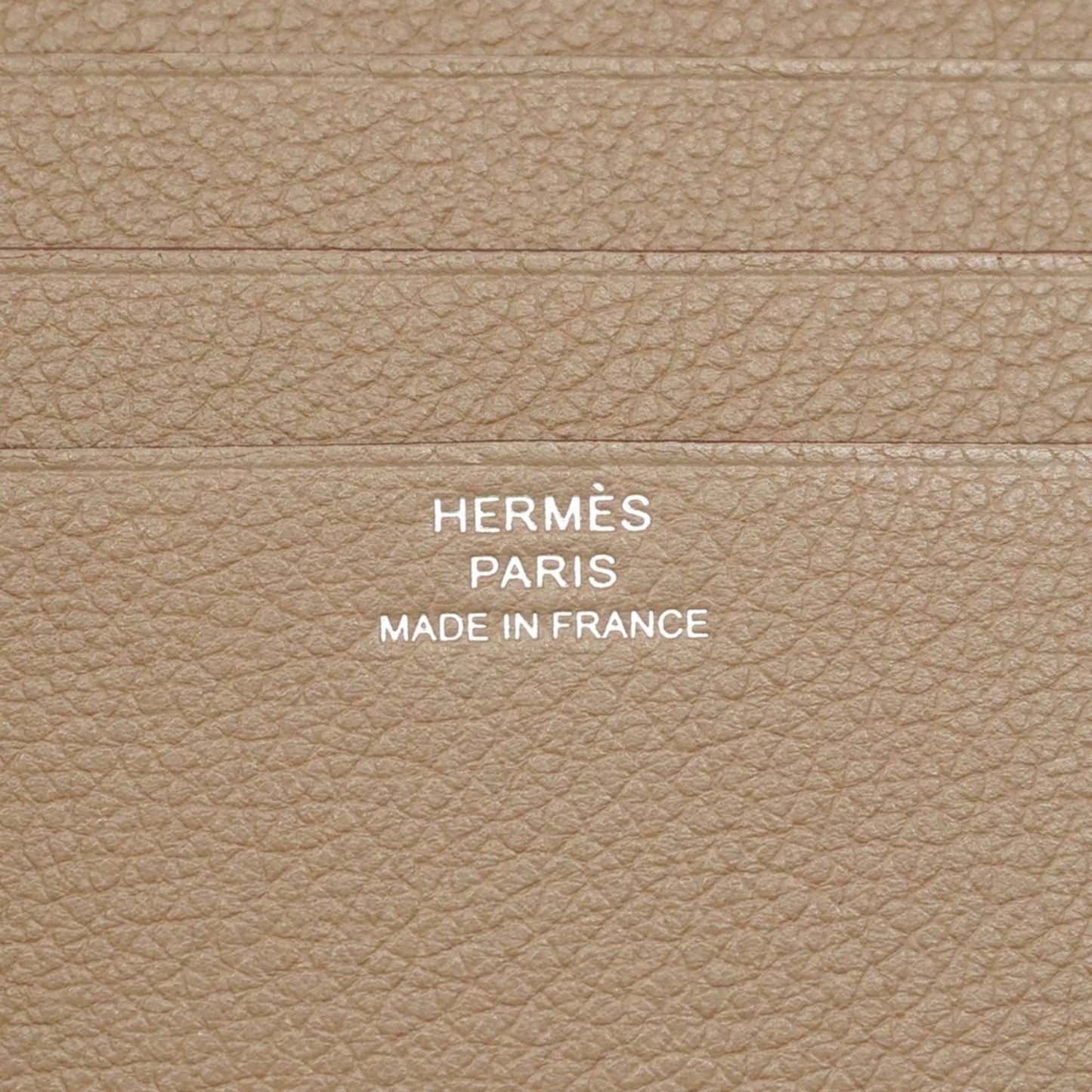 Hermes Etoupe Gray Wallet (Bi-Fold) (Pre-Owned)