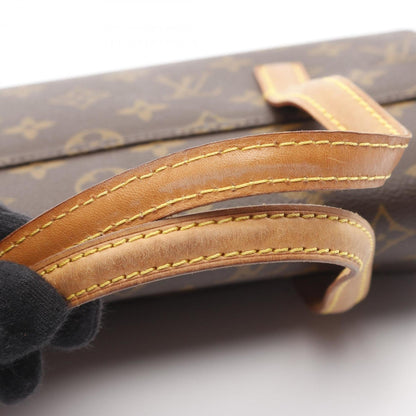 Louis Vuitton Brown Pvc Leather Handbag (Pre-Owned)