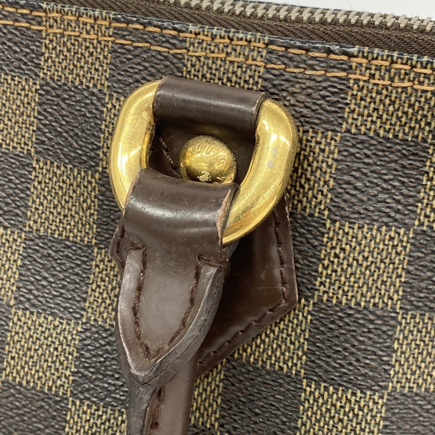 Louis Vuitton Ebene Handbag (Pre-Owned)