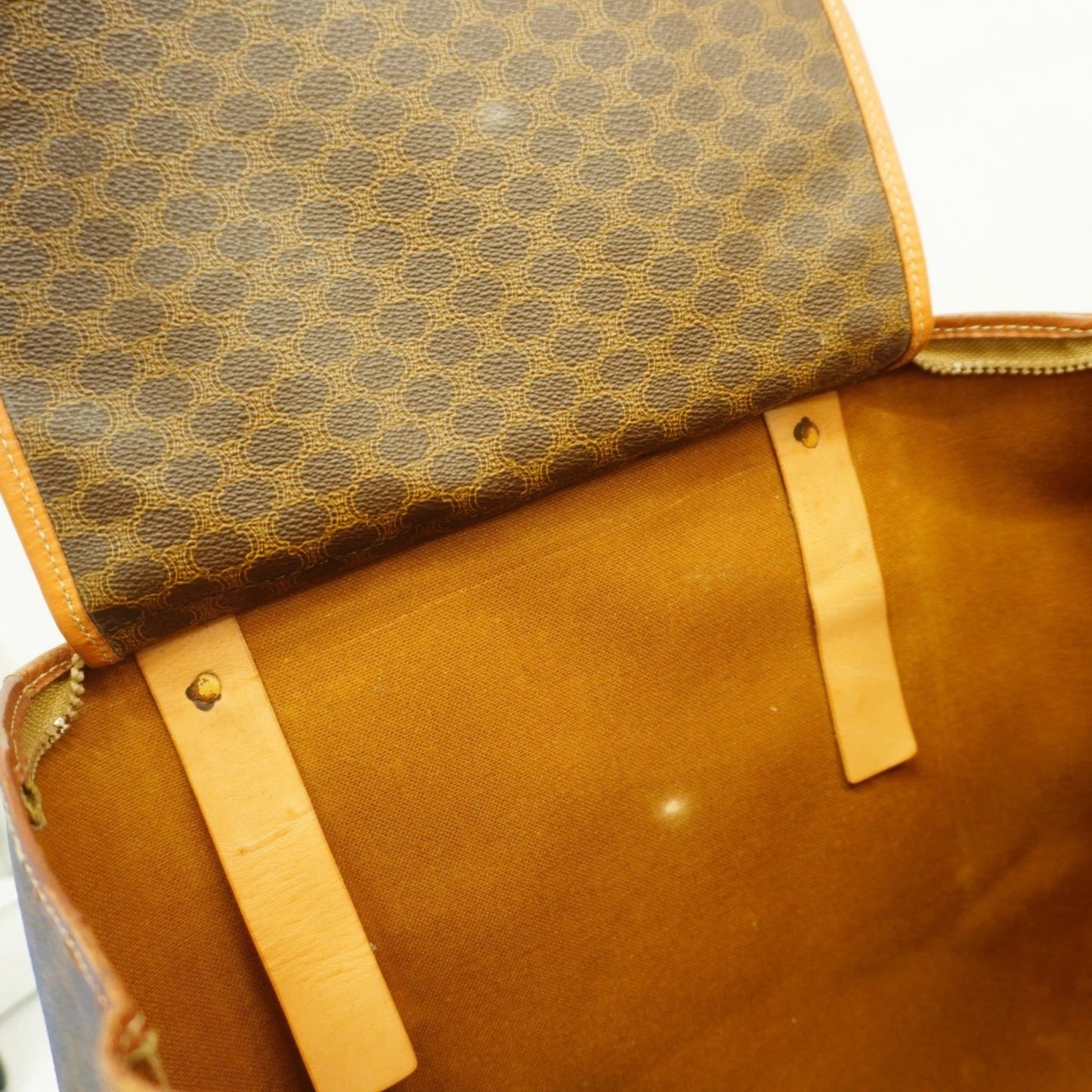 Celine Brown Pvc Tote Bag (Pre-Owned)