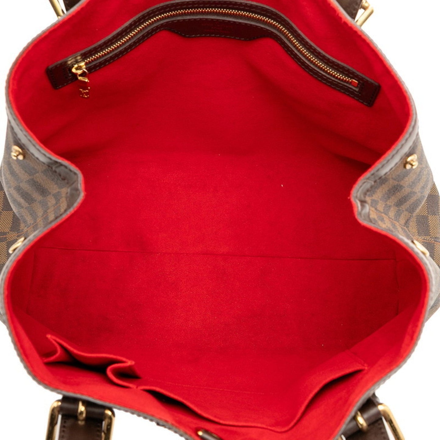 Louis Vuitton Brown Pvc Handbag Tote Bag (Pre-Owned)