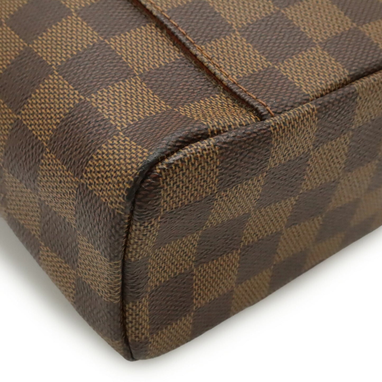 Louis Vuitton Brown Pvc Pochette Shoulder Bag (Pre-Owned)