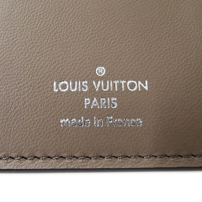 Louis Vuitton Magnolia Pink Leather Middle Wallet (Tri-Fold) (Pre-Owned)