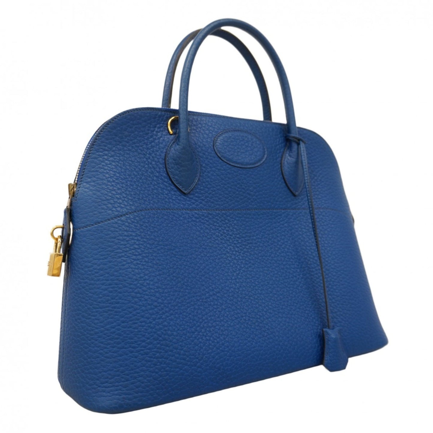 Hermes Blue Ardennes Leather Handbag (Pre-Owned)