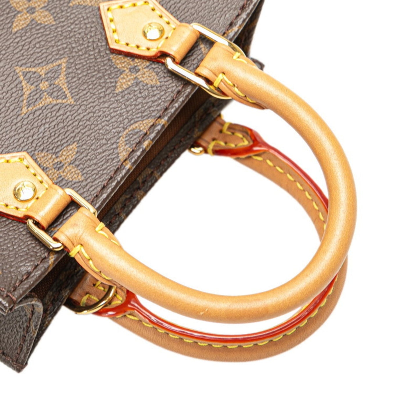 Louis Vuitton Brown Pvc Leather Handbag Shoulder Bag (Pre-Owned)