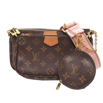 Louis Vuitton Brown Monogram Pochette Shoulder Bag (Pre-Owned)