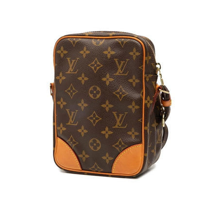 Louis Vuitton Brown Pvc Leather Shoulder Bag (Pre-Owned)