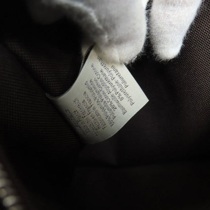 Hermes Bordeaux Brown Canvas Tote Bag (Pre-Owned)