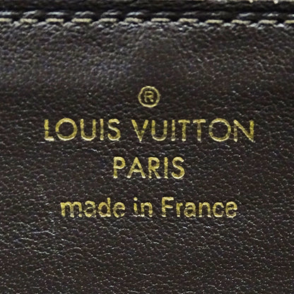 Louis Vuitton Beige Leather Long Wallet (Bi-Fold) (Pre-Owned)