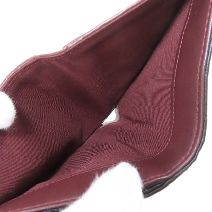 Chanel Matelasse Black Leather Wallet (Bi-Fold) (Pre-Owned)