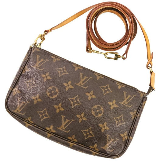Louis Vuitton Brown Monogram Monogram Pochette Pouch (Pre-Owned)