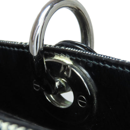 Christian Dior Lady Dior Black Canvas Tote Bag (Pre-Owned)