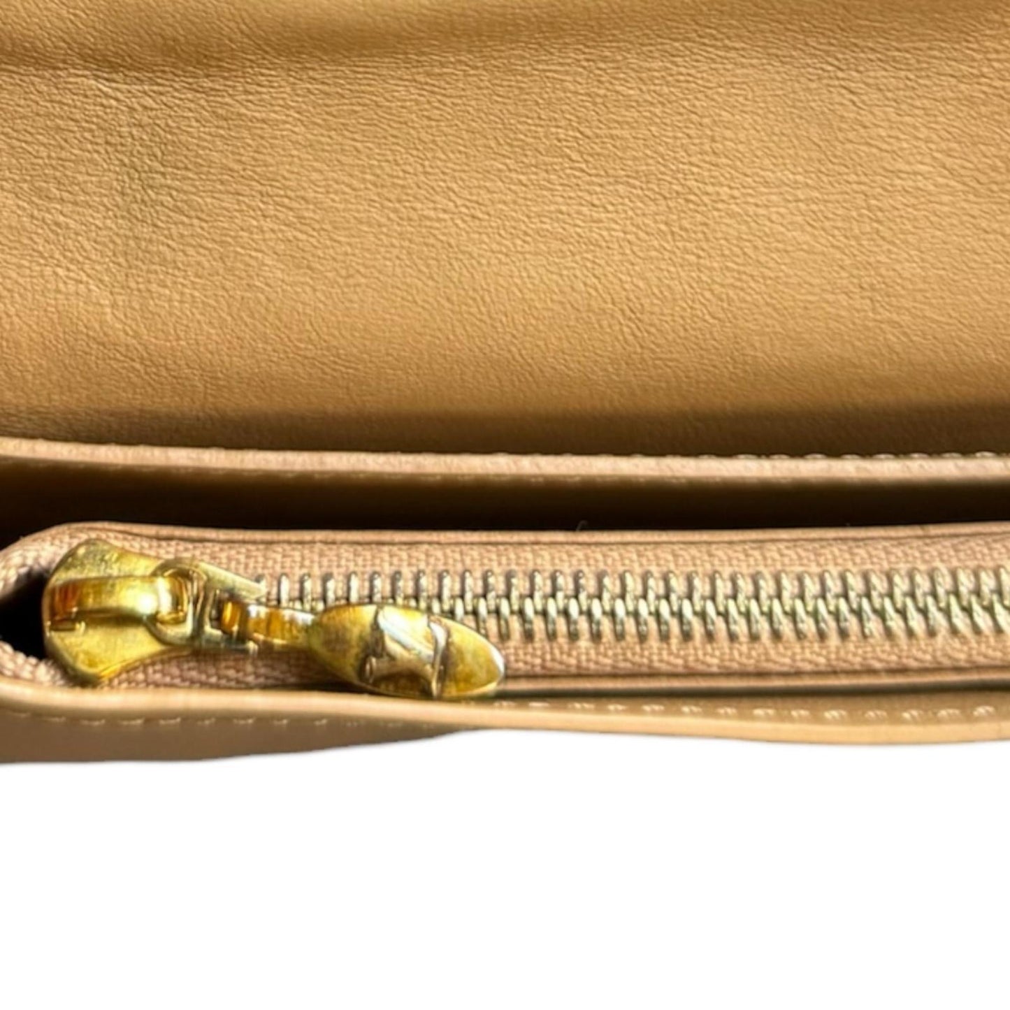 Louis Vuitton Black Noir Leather Long Wallet (Tri-Fold) (Pre-Owned)