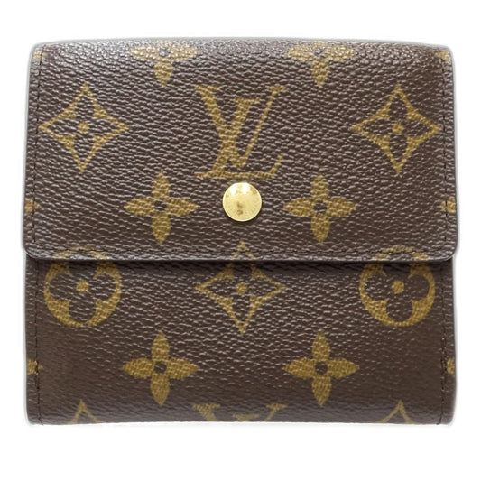 Louis Vuitton Brown Monogram Monogram Wallet (Tri-Fold) (Pre-Owned)