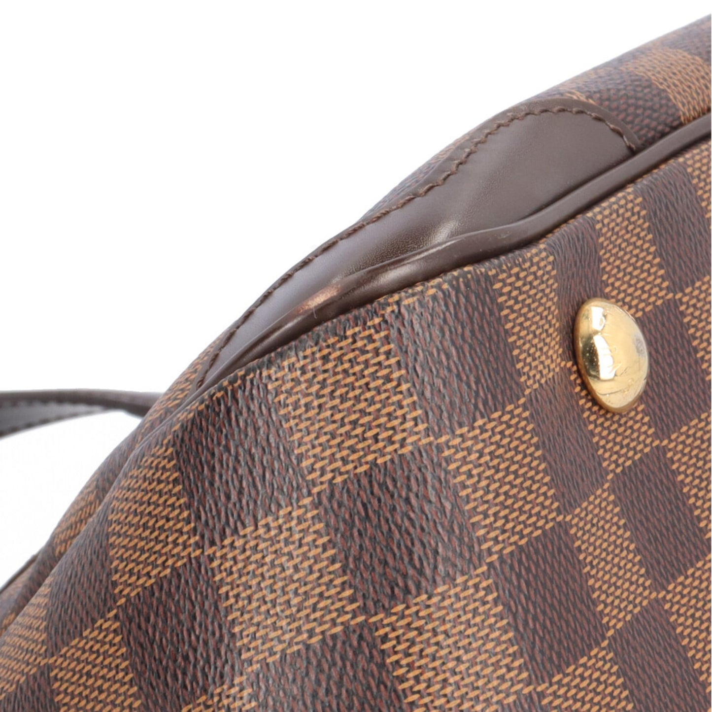 Louis Vuitton Brown Damier Canvas Handbag (Pre-Owned)