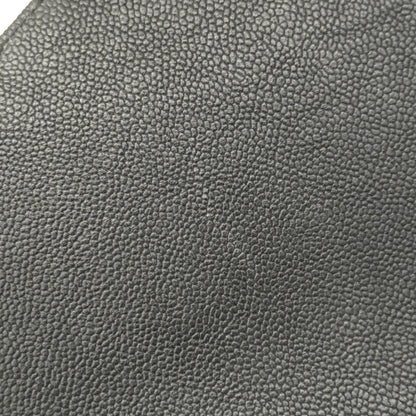 Chanel Black Grained Calfskin Handbag (Pre-Owned)