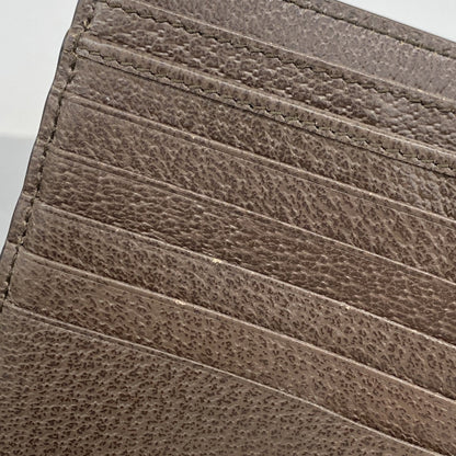 Gucci Brown Pvc Wallet (Bi-Fold) (Pre-Owned)