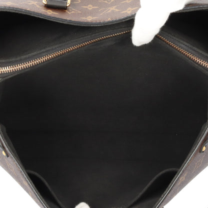 Louis Vuitton Monogram Black Brown Monogram Monogram Shoulder Bag (Pre-Owned)