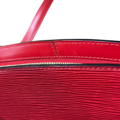 Louis Vuitton Epi Castilian Red Red Color Epi Leather Shoulder Bag (Pre-Owned)