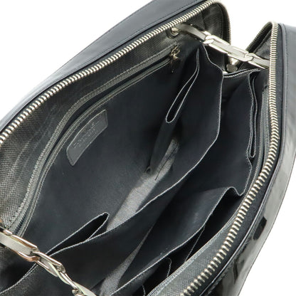 Chanel Black Leather Shoulder Bag Tote Bag (Pre-Owned)