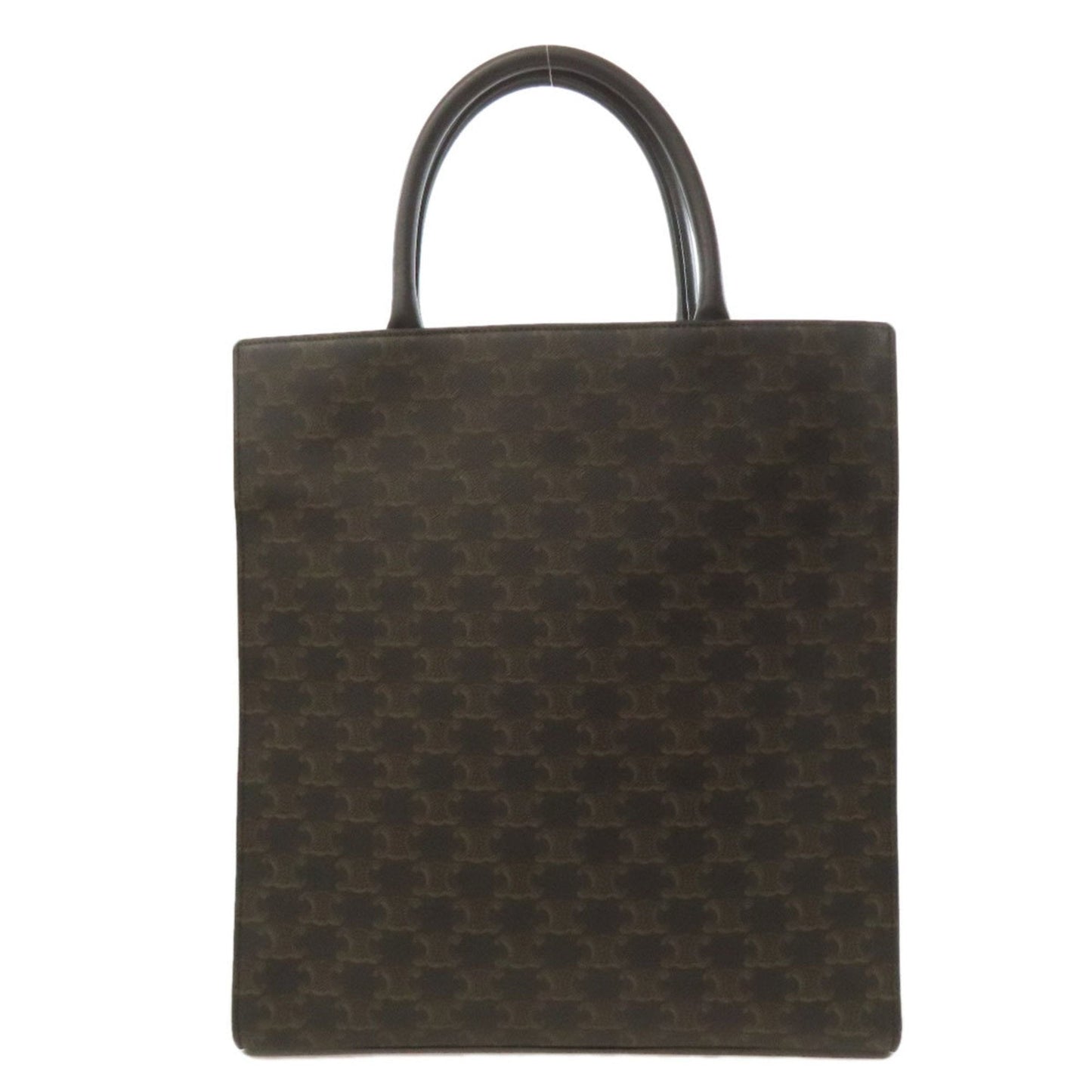 Celine Brown Pvc Tote Bag (Pre-Owned)