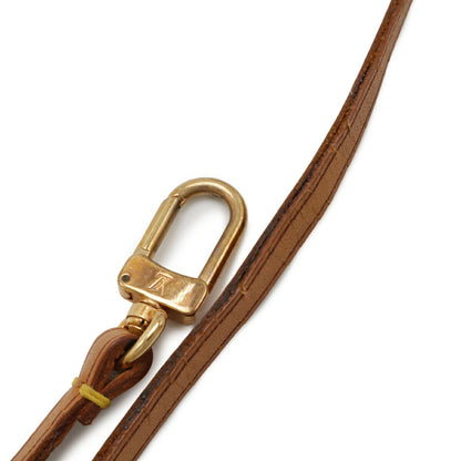 Louis Vuitton Brown Pvc Handbag Pochette Pouch (Pre-Owned)