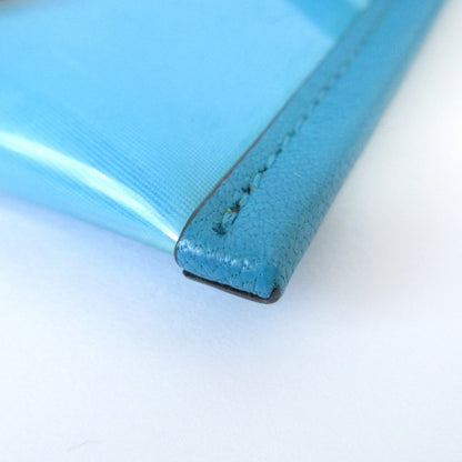 Anya Hindmarch Blue Pochette Pouch Shoulder Bag (Pre-Owned)