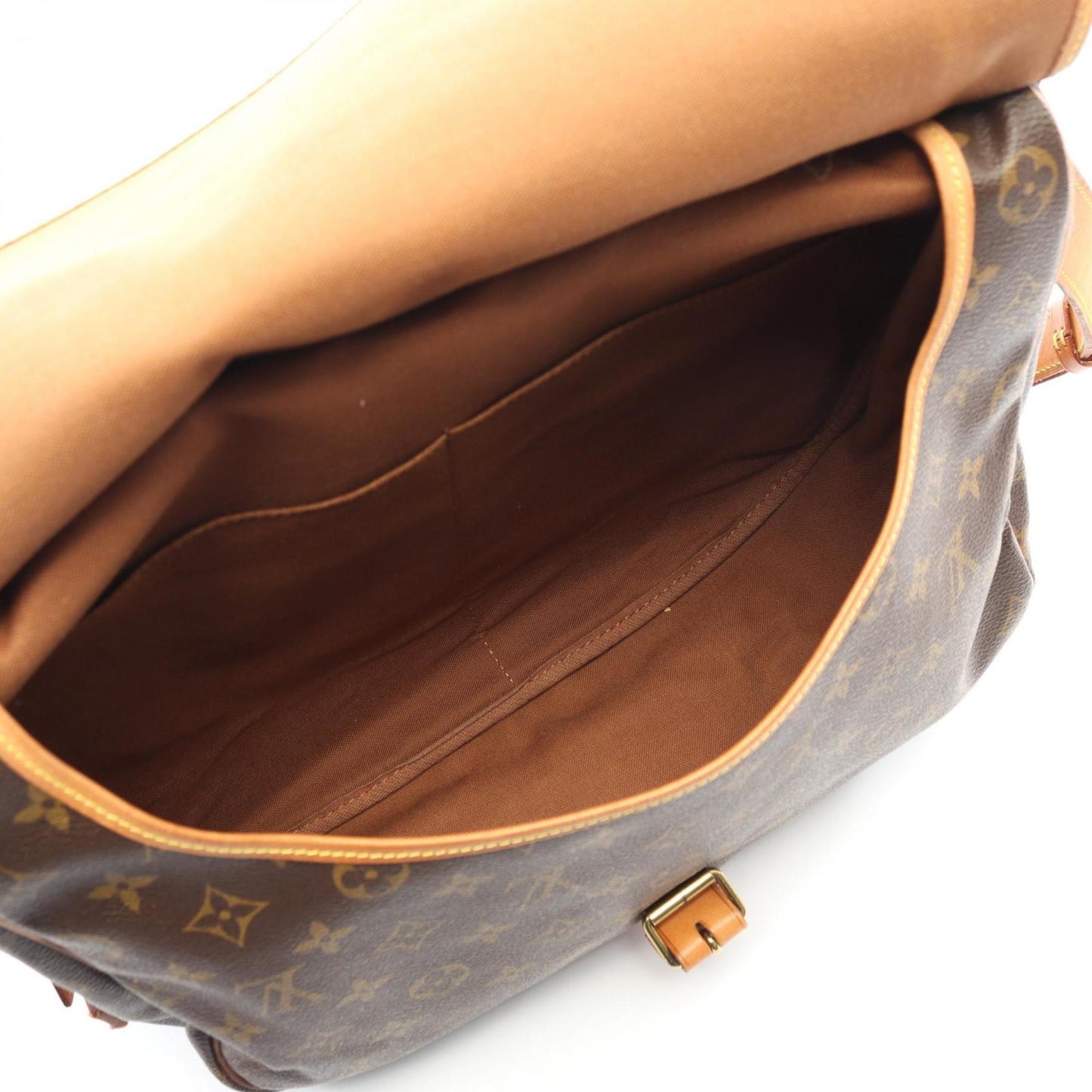 Louis Vuitton Brown Monogram Monogram Shoulder Bag (Pre-Owned)