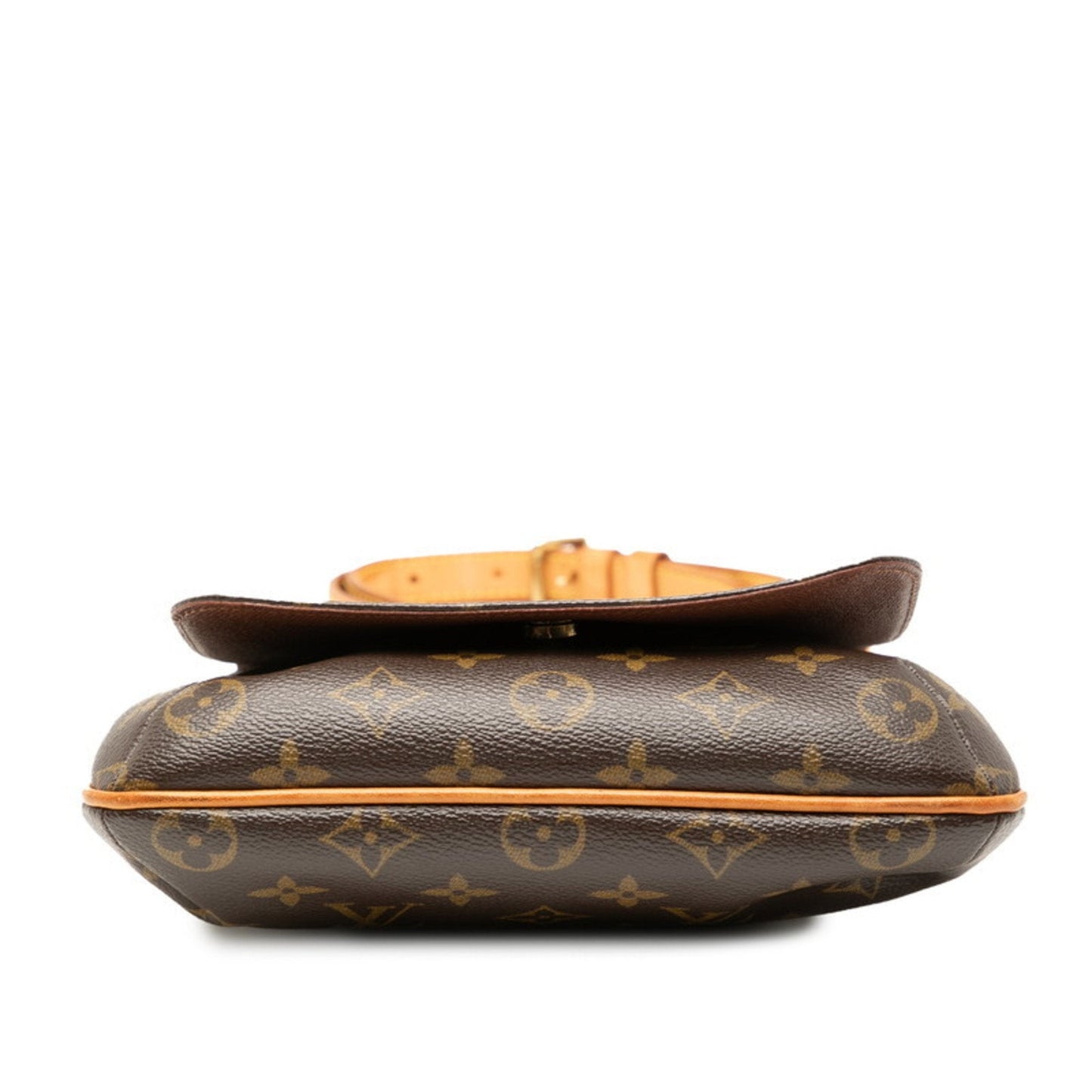 Louis Vuitton Brown Pvc Leather Shoulder Bag (Pre-Owned)