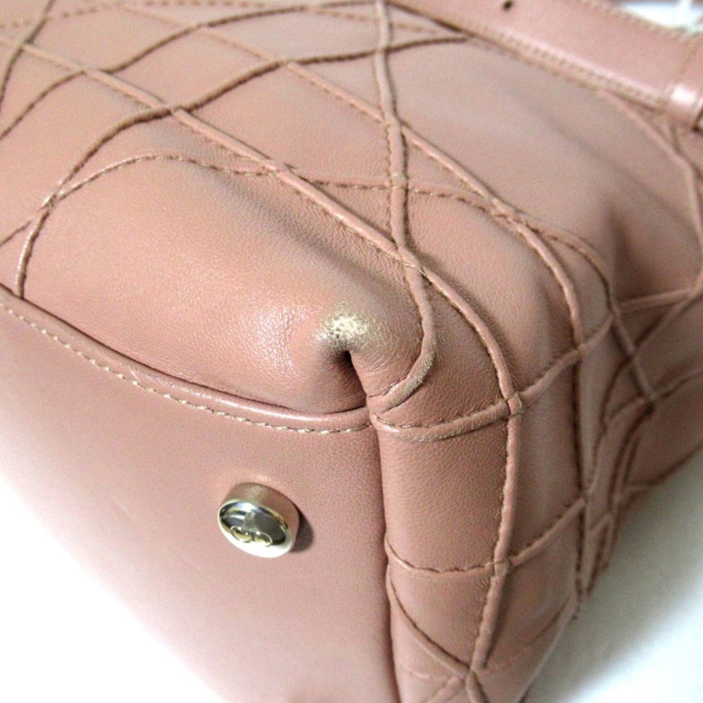 Christian Dior Pink Handbag Shoulder Bag (Pre-Owned)