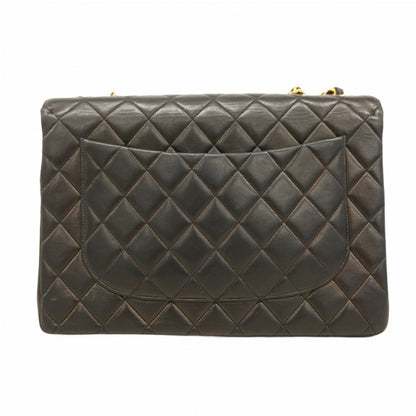 Chanel Black Leather Shoulder Bag (Pre-Owned)