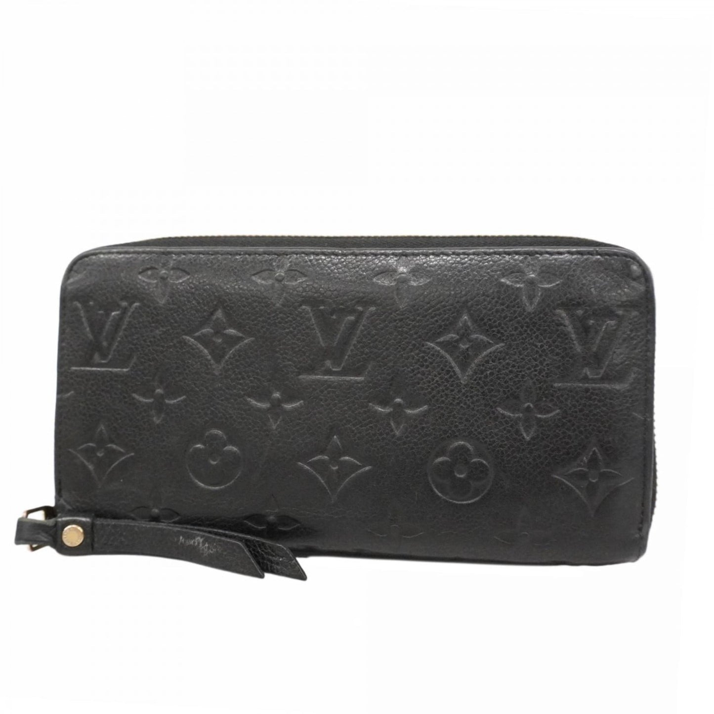 Louis Vuitton Noir Long Wallet (Bi-Fold) (Pre-Owned)