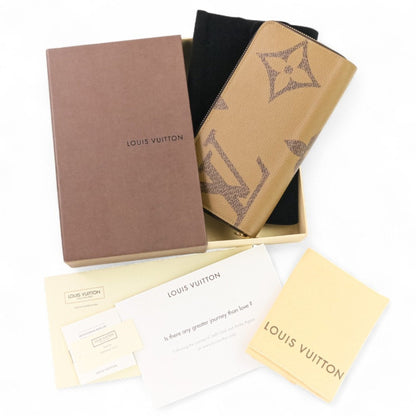 Louis Vuitton Brown Long Wallet (Bi-Fold) (Pre-Owned)