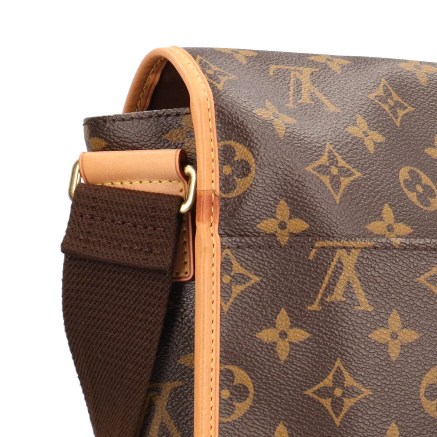 Louis Vuitton Brown Monogram Canvas Shoulder Bag (Pre-Owned)