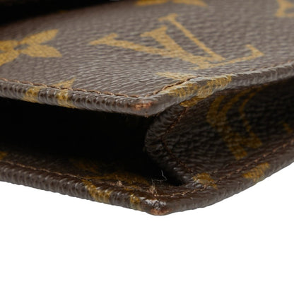 Louis Vuitton Brown Pvc Leather Pochette (Pre-Owned)