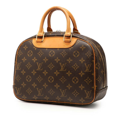 Louis Vuitton Brown Pvc Leather Handbag (Pre-Owned)