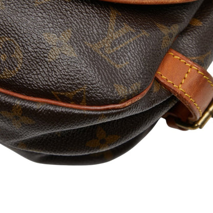 Louis Vuitton Brown Pvc Leather Shoulder Bag (Pre-Owned)