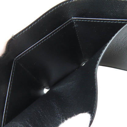 Balenciaga Silver Leather Wallet (Tri-Fold) (Pre-Owned)