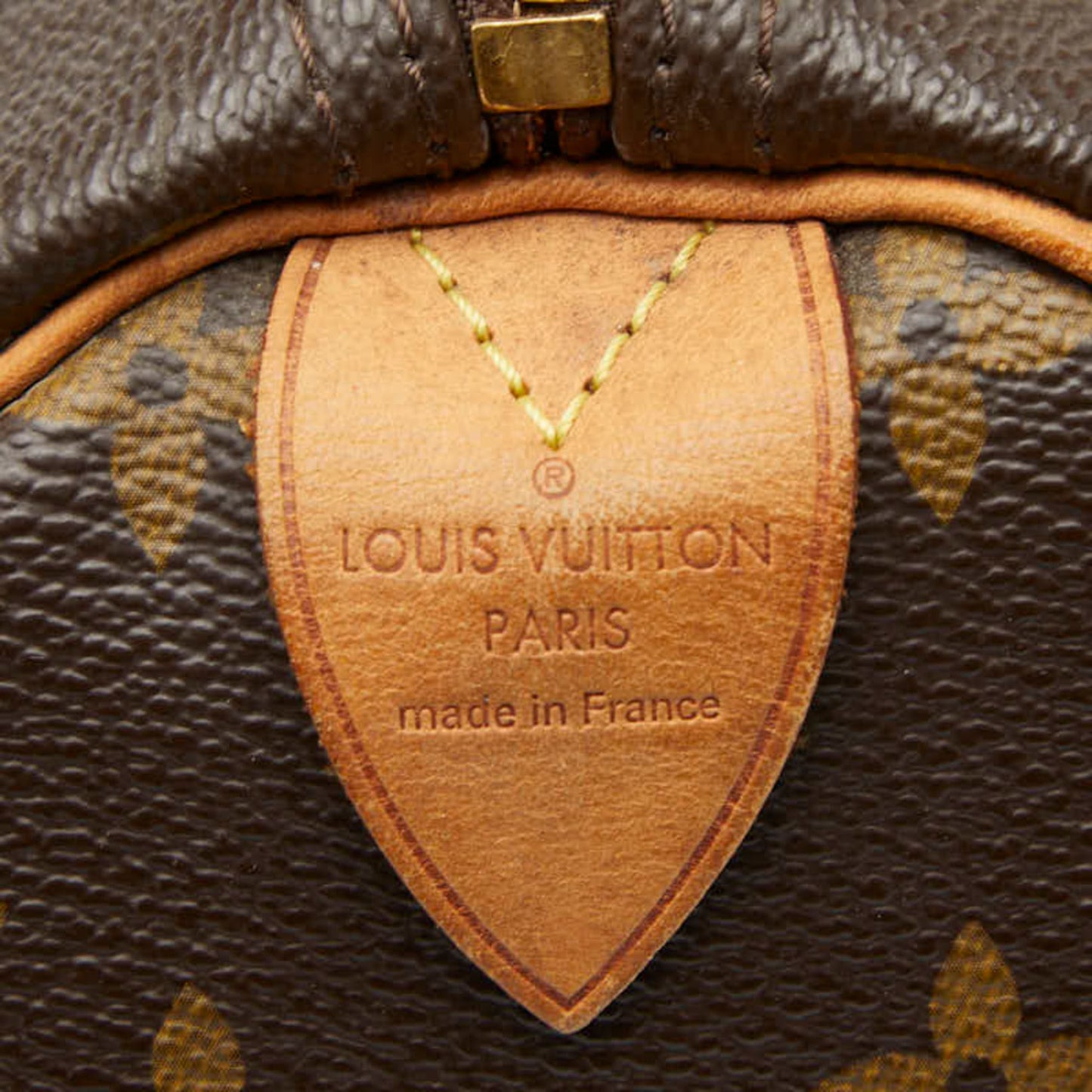 Louis Vuitton Brown Pvc Leather Handbag (Pre-Owned)