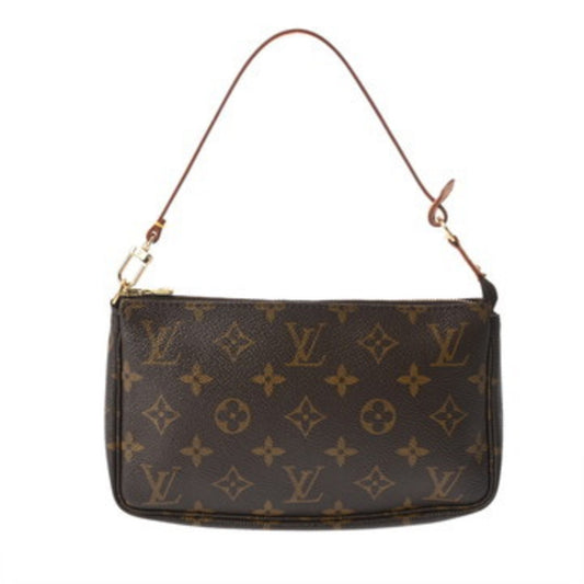 Louis Vuitton Brown Monogram Pochette Pouch (Pre-Owned)