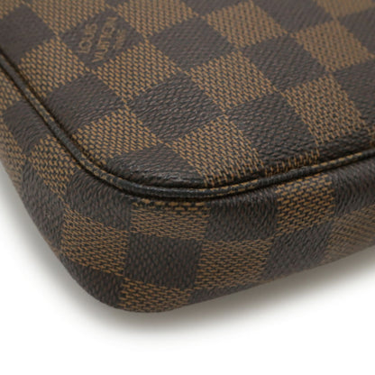 Louis Vuitton Brown Pvc Pochette Pouch (Pre-Owned)