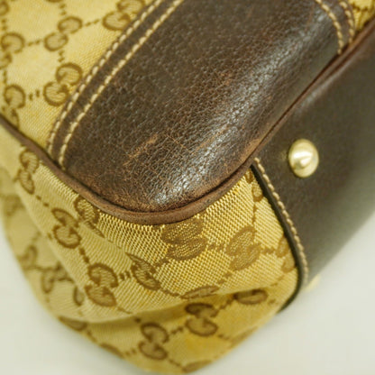 Gucci Brown Canvas Tote Bag (Pre-Owned)