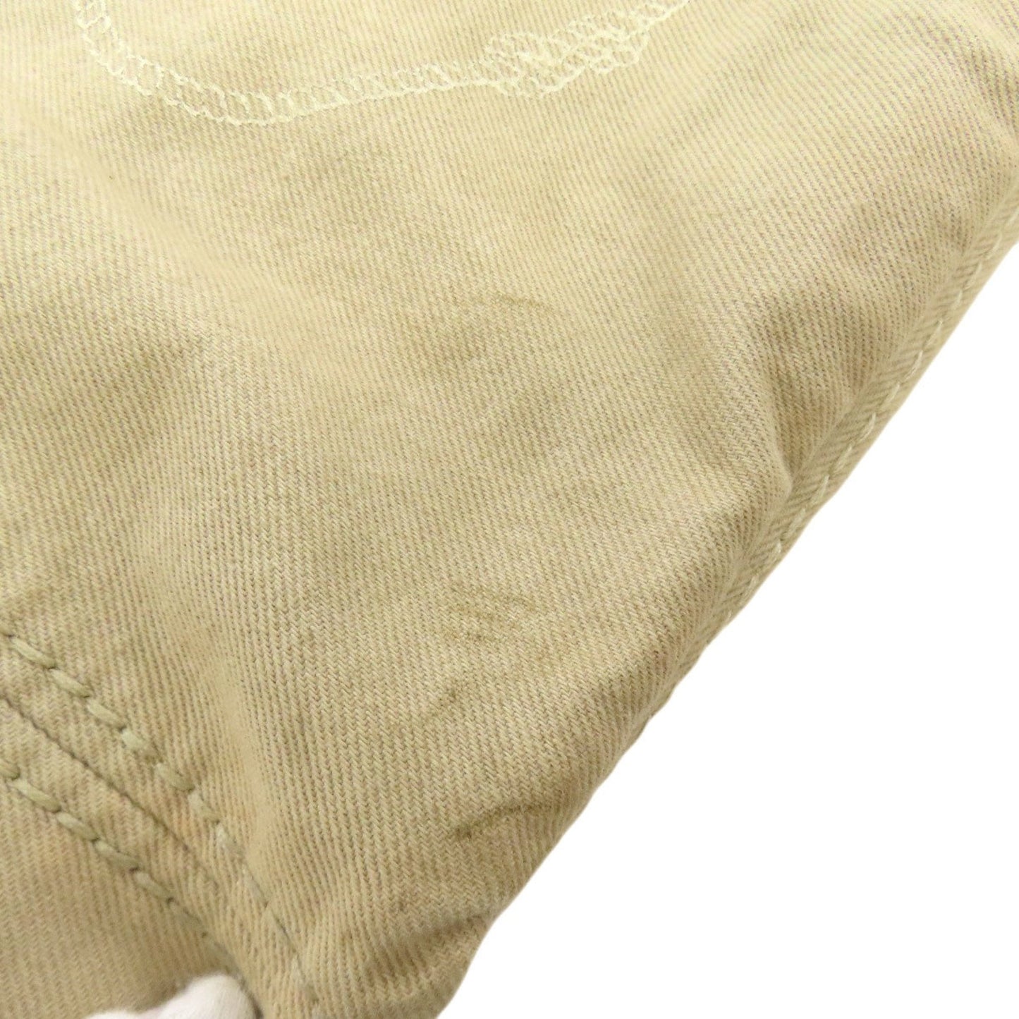 Prada Brown Denim Tote Bag (Pre-Owned)