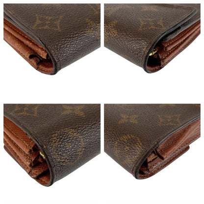 Louis Vuitton Brown Monogram Monogram Long Wallet (Bi-Fold) (Pre-Owned)