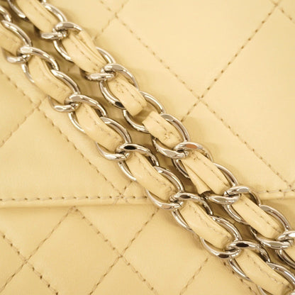 Chanel Beige Leather Shoulder Bag (Pre-Owned)